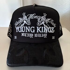 Black Young Kingz Cap